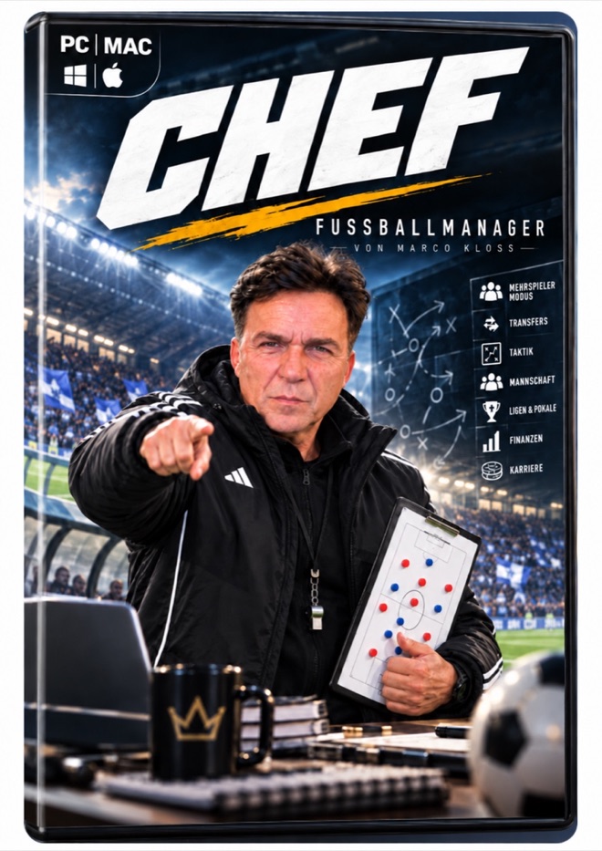 CHEF – Verpackungsentwurf mit Marco Kloss im Stadion